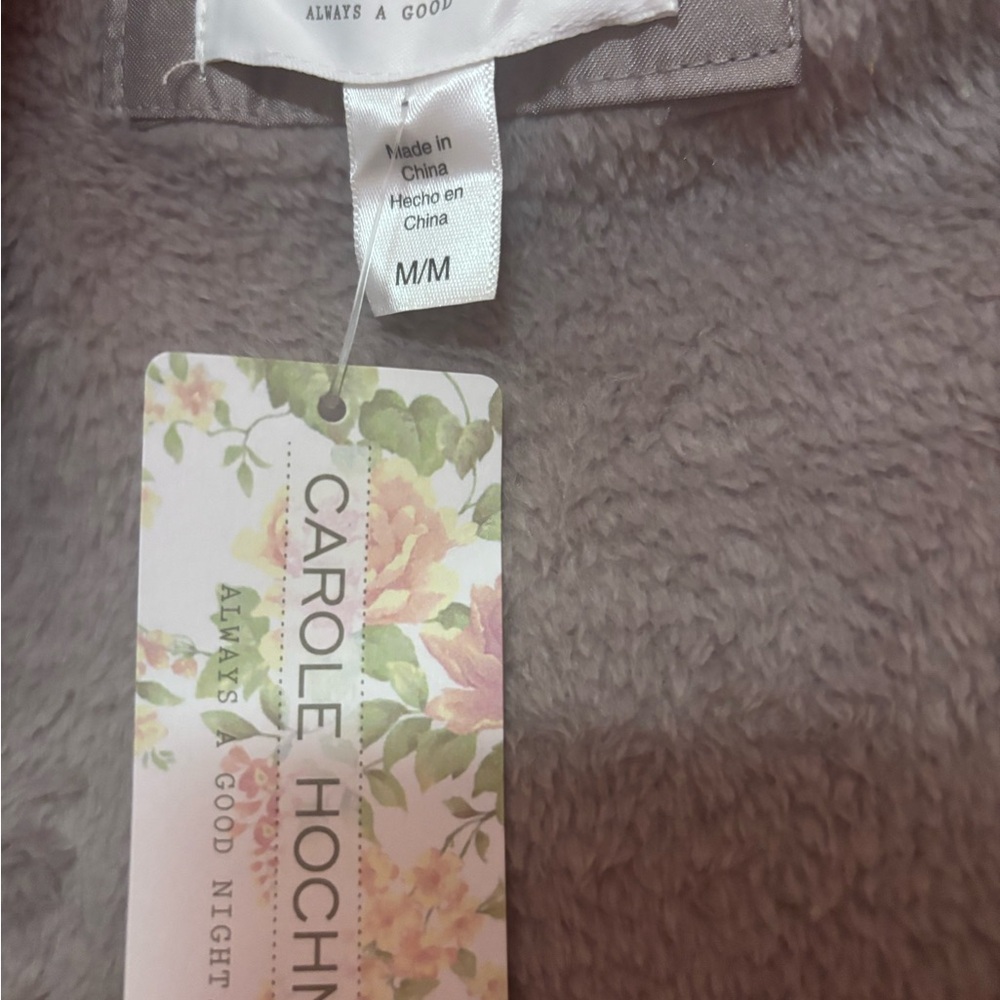 Cozy Gray Women's Robe - Picture 4 of 6